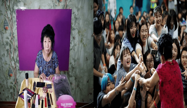 La increíble historia de la abuela surcoreana que triunfa en YouTube con tutoriales de maquillaje [VIDEO]