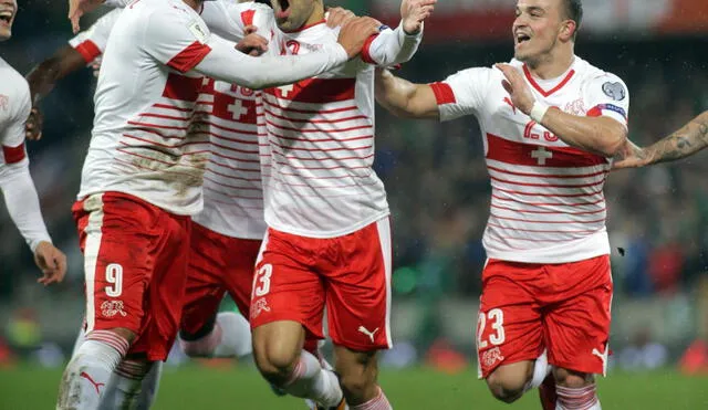 Suiza se acerca al Mundial tras vencer a Irlanda del Norte 