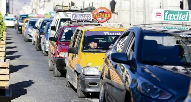Taxistas de Arequipa inician paro de 48 horas mañana contra ISC