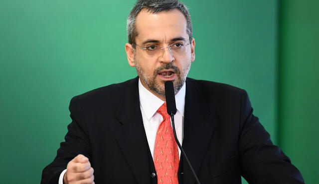 Abraham Weintraub, ministro de Educación de Brasil. Foto: AFP.