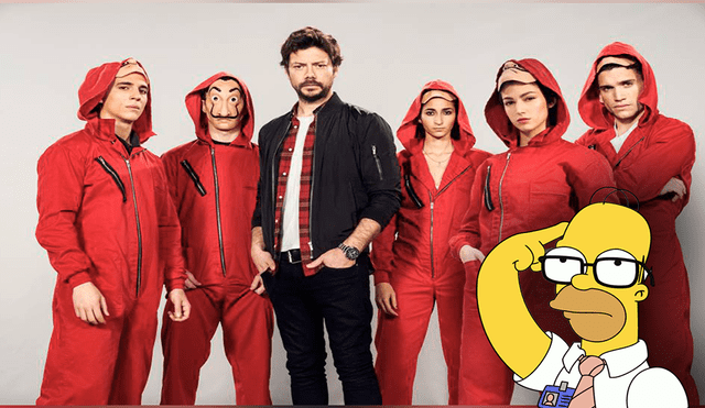 La casa de papel: Personajes se convierten en habitantes de Sprinfield [FOTOS]