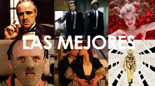 Actores y directores eligen a las mejores películas de la historia del cine - Crédito: composición