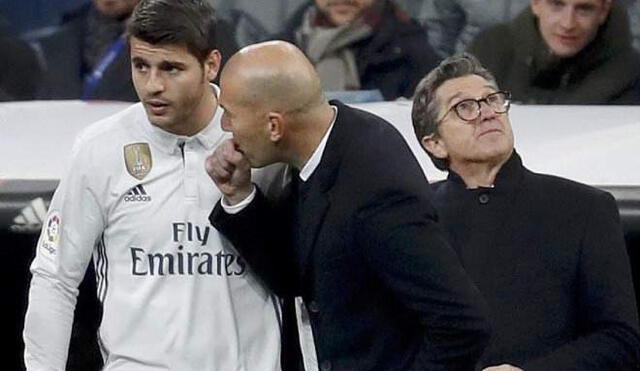 Real Madrid: Zidane habló con Álvaro Morata para convencerlo de que no se vaya