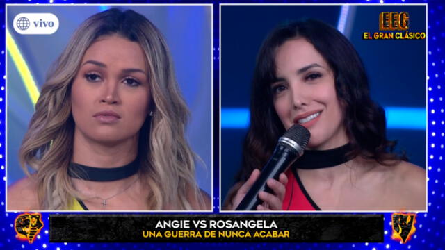 Angie Arizaga se burla de Rosángela Espinoza