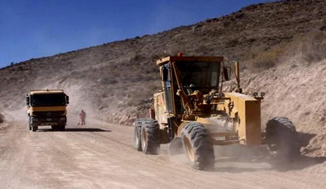 Otra vez en riesgo asfaltado del tramo medio de la vía Moquegua-Omate 