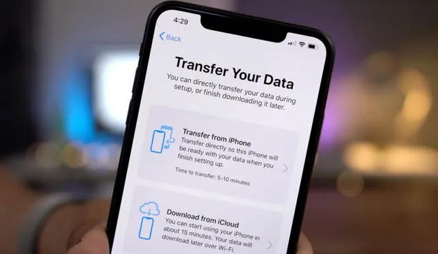 Existen hasta tres métodos diferentes para transferir archivos en un iPhone. Foto: Apple
