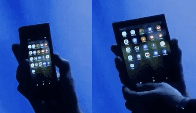 Samsung presenta su primer smartphone flexible que podrás convertir en una tablet