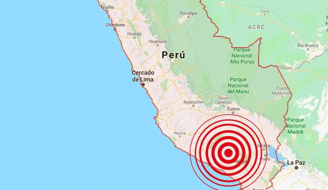 Sismo de magnitud 4.0 remeció Arequipa esta mañana