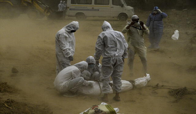 En un hospital de Nueva Delhi están en alerta ante los casos de mucormicosis, impulsada por los efectos del nuevo coronavirus. Foto: AFP/referencial