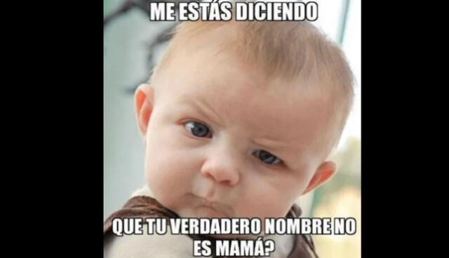 bebé mamá película meme