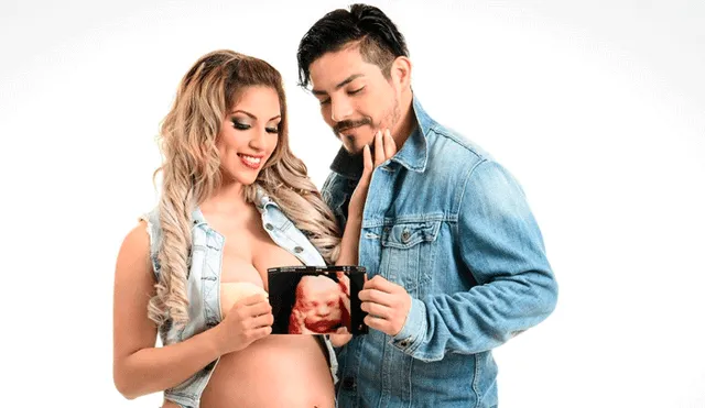 Erick Elera hace sesión de fotos junto a su pareja mientras espera su segundo bebé