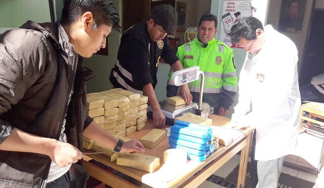 Cusco: Policía intervino narcocamioneta en el sector Phiry del distrito de Ollantantaytambo [VIDEO]
