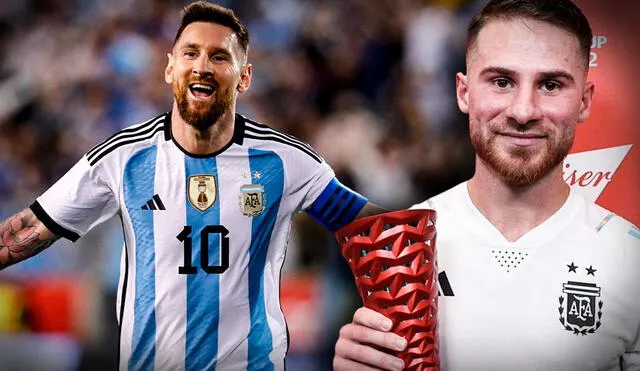 FIFA entregó premio a Lionel Messi sin presagiar que la distinción sería otorgada a  Alexis Mac Allister. Foto: composición Jazmin Ceras/ FIFA