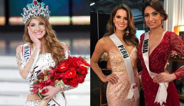 Miss Universo: La Miss Venezuela es criticada por pisarle el vestido a Valeria Piazza | VIDEO