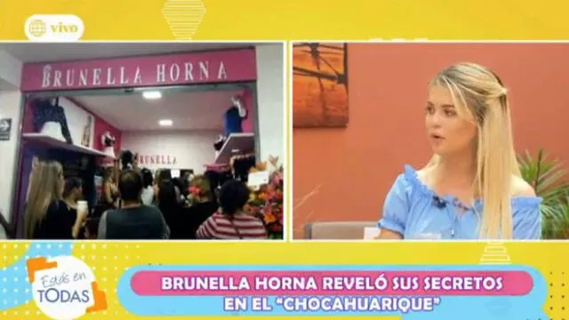 Brunella Horna sorprende a más de uno al revelar sus notas de la universidad