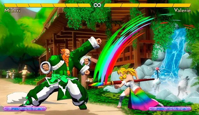 Fantasy Strike, videojuego del diseñador de Super Street Fighter II Turbo Remix HD está como juego gratis en PS4, Nintendo Switch y PC.