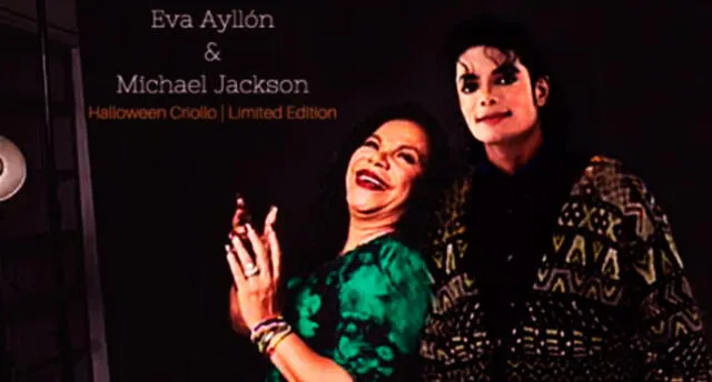 En Facebook juntan a Michael Jackson y Eva Ayllón para celebrar Halloween 