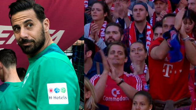 Claudio Pizarro recibe conmovedor homenaje de hinchas del Bayern Munich [VIDEO]