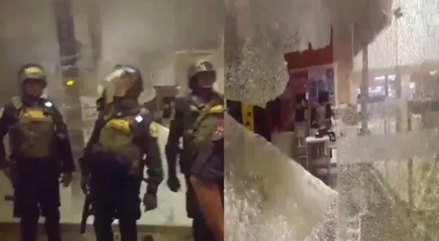 Centro de Lima: jóvenes causaron destrozos en la tienda Payless de la av. Wilson [VIDEO] 