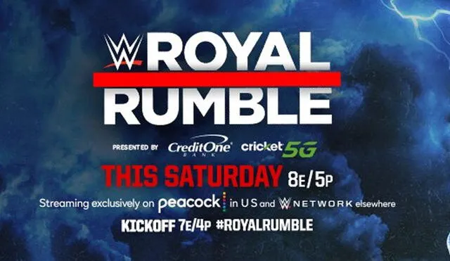 Royal Rumble 2023: el ganador de la batalla real peleará por el título en Wrestlemania 39. Foto: WWE