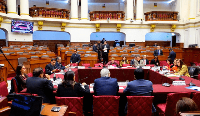 Comisión de Constitución. Foto: Congreso.