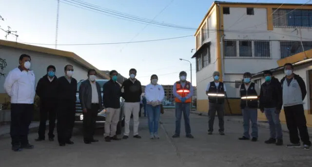 Especialistas del Instituto Nacional de Salud visitaron instalaciones de Diresa Punol.