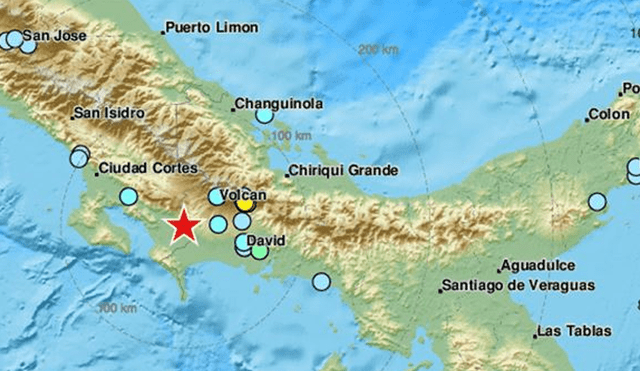 Movimiento telúrico de magnitud 6,3 causa daños en Panamá y Costa Rica 