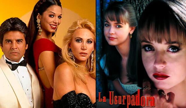 “Dos mujeres, un camino”  y “La usurpadora”, son algunas de las canciones que marcaron un hito en la historia de las telenovelas. Foto: Televisa / Canal de las Estrellas