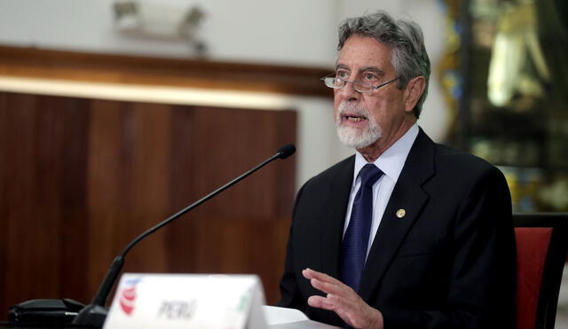 Francisco Sagasti aseguró que el Perú hace todos los esfuerzos por la pronta adquisición de las vacunas COVID-19. Foto: Presidencia