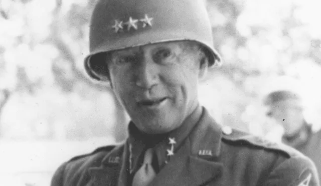El general George Patton participó también en la Primera Guerra Mundial y en la campaña militar contra México.