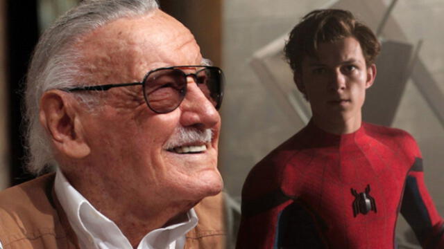 Stan Lee no aprobó a Tom Holland como Spider-Man. Créditos: Marvel/composición