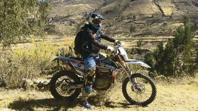 Sebastián Cavallero a punto para el Dakar
