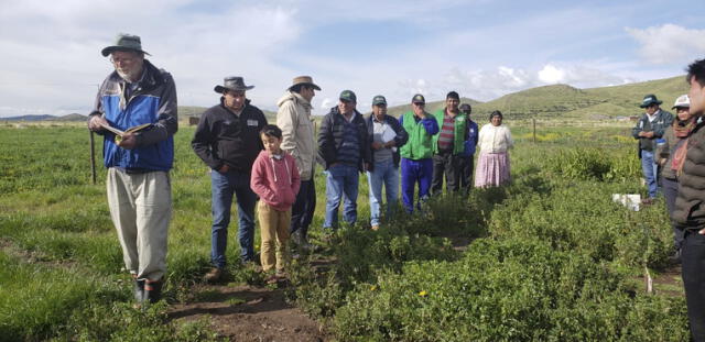 Minagri capacitó a pequeños ganaderos de Puno en manejo de pastos
