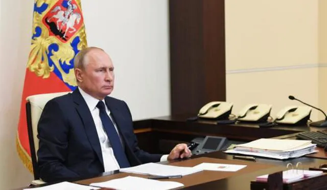 Putin aspira a que desde este martes estén dadas las condiciones para la reanudación de la actividad en los sectores básicos de la economía. Foto: AFP