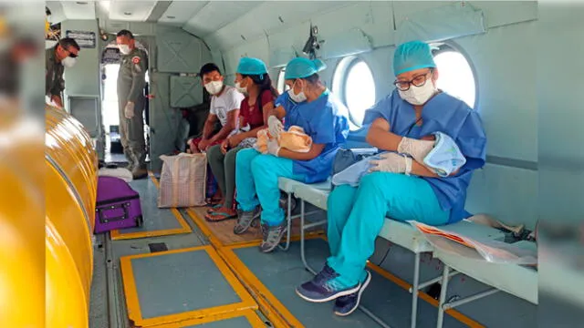 Bebés que nacieron con gastrosquisis fueron trasladadas de emergencia al Hospital del Niño, en Lima.
