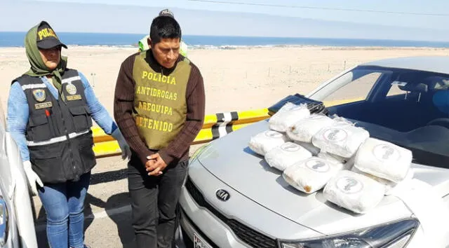 Arequipa. Teodosio Torres Calixto fue detenido en la carretera Panamericana, a la altura de Atico.