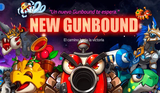 Para registrarte debes ingresar a la página oficial de 'New Gunbound' (enlace en la nota).