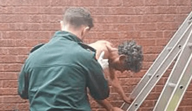 Twitter: Policía se burla del fracaso de un sujeto que auxilió y se hace viral [FOTO]