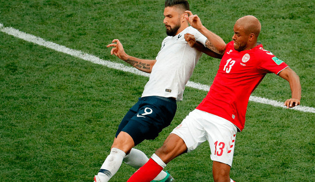 Francia y Dinamarca igualaron sin goles por Rusia 2018 | RESUMEN
