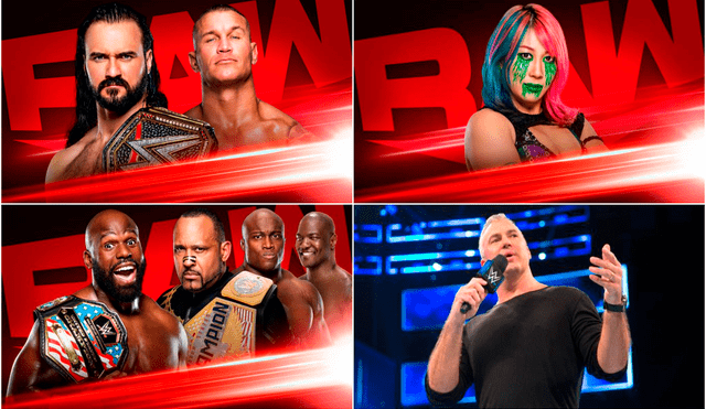 Sigue aquí EN VIVO ONLINE una nueva edición de Monday Night Raw. | Foto: WWE