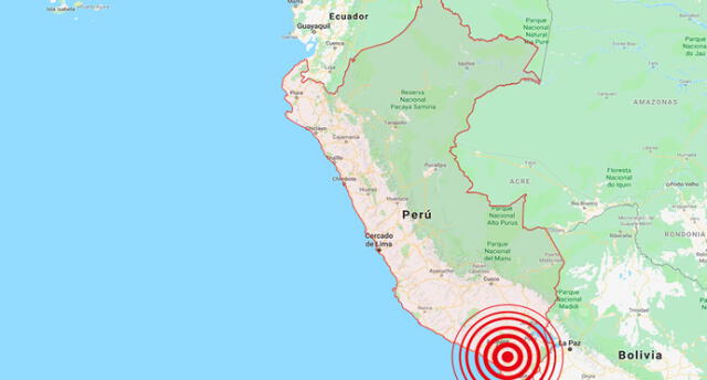 Sismo de 3.7 de magnitud se sintió este martes en Moquegua