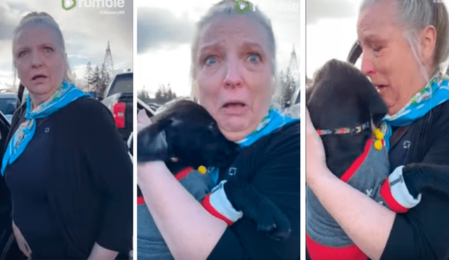 Video es viral en YouTube. Su hija decidió sorprenderla obsequiándole un labrador parecido al que había perdido hace un año y su emotiva reacción ha dado la vuelta al mundo