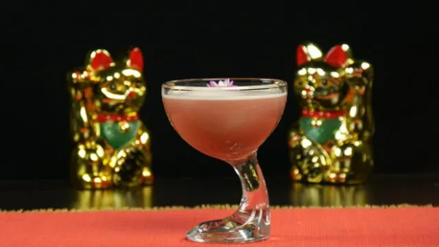 Cóctel de Té Verde "Nian Gao" para el Año Nuevo Chino 