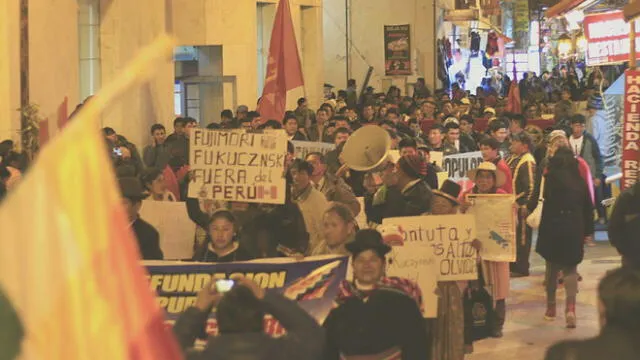 Protestas en regiones y el extranjero contra el indulto a Fujimori [VIDEO]