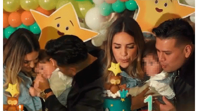 Cassandra Sánchez y Deyvis Orosco organizaron una fiesta por el primer cumpleaños de su hijo Milan. Foto: composición LR/Instagram/Cassandra Sánchez