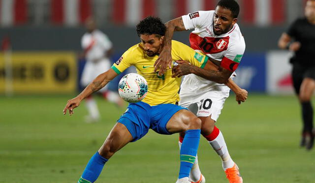 Perú intentará conseguir su primer triunfo en las eliminatorias ante Brasil. Foto: EFE