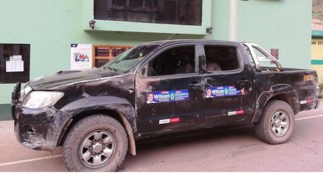 Cusco: Candidata sufre accidente de tránsito mientras se dirigía a debate en Chumbivilcas
