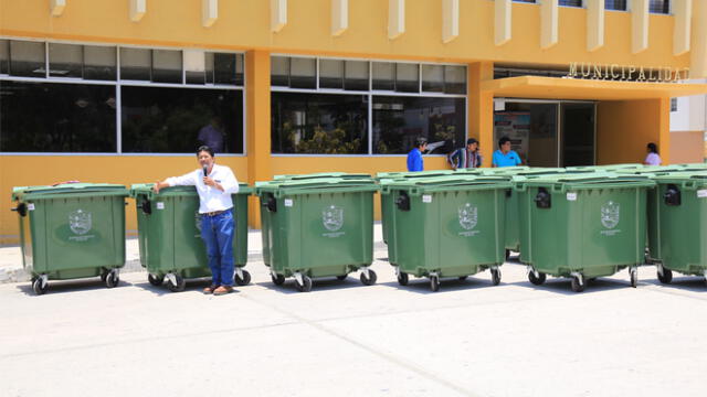 Piura: medidas de seguridad para evitar robo de contenedores de basura