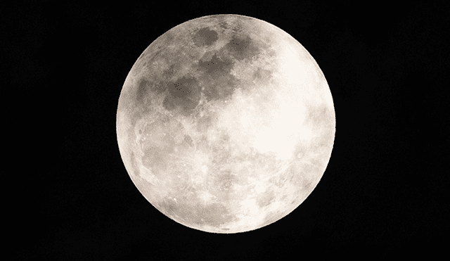 Luna de trueno. Foto: Andina