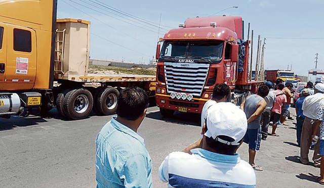 Paro de transportistas genera pérdidas por US$ 215 mllns